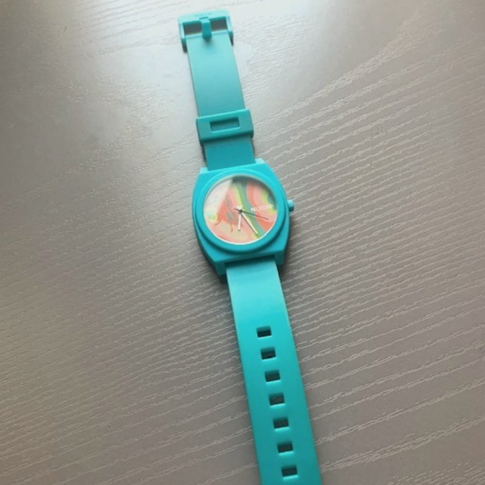 Nixon Time Teller P Watch - Blue A.D.